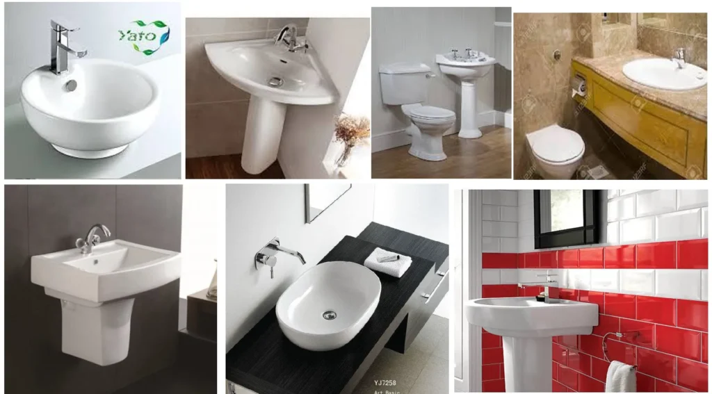 COMPONENTS OF TOILET SIX