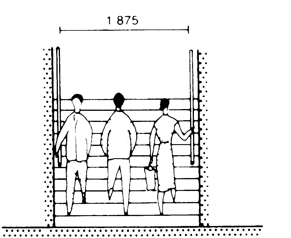 FOREIGN STANDERS OF STAIRCASE NINE