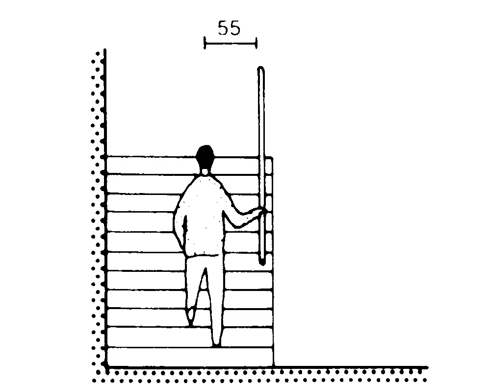 FOREIGN STANDERS OF STAIRCASE SEVEN