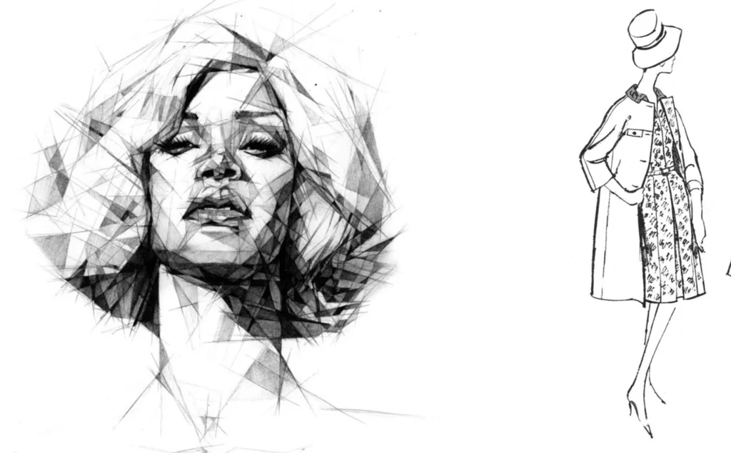 LINES MAKE OPTICAL ILLUSIONS