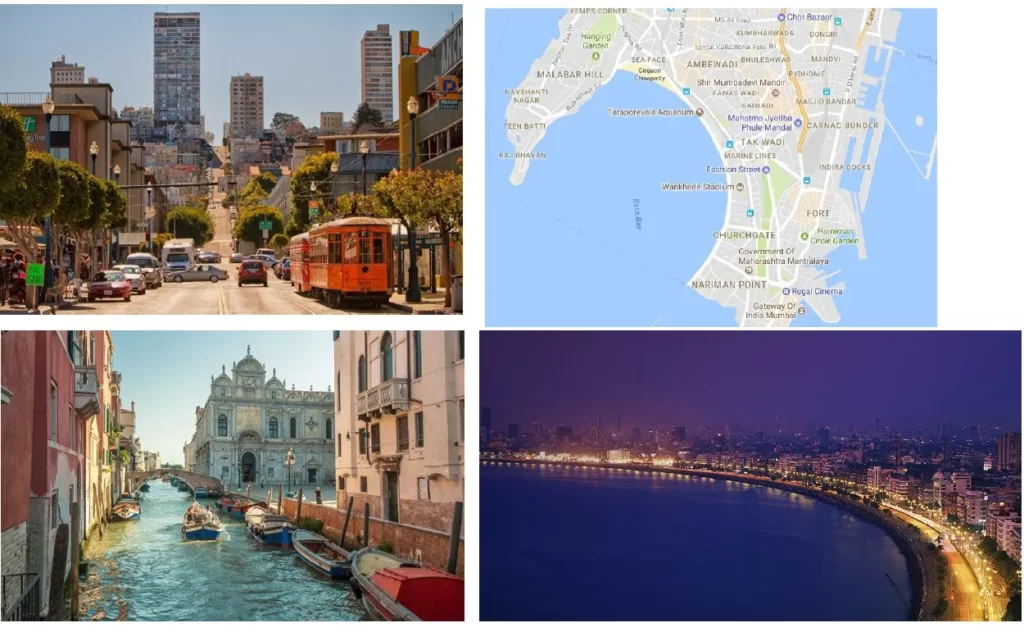 PATH ELEMENT OF A CITY ONE