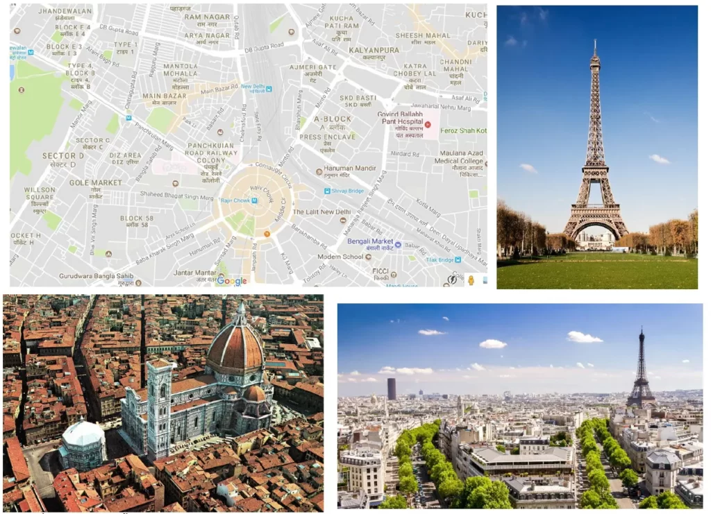 PATH ELEMENT OF A CITY TWO