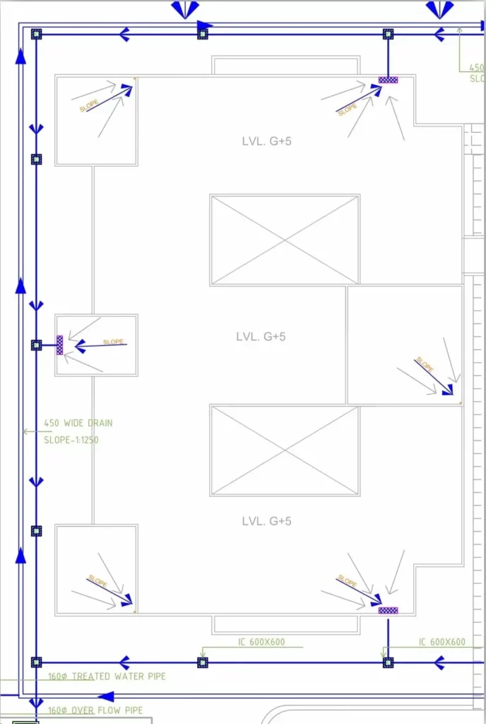 TERRACE PLAN FOR WORKINGS