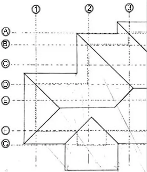 TERRACE PLAN FOR WORKINGS ONE