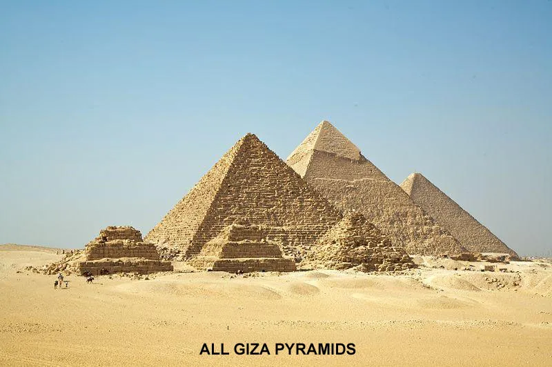 ALL GIZA PYRAMIDS