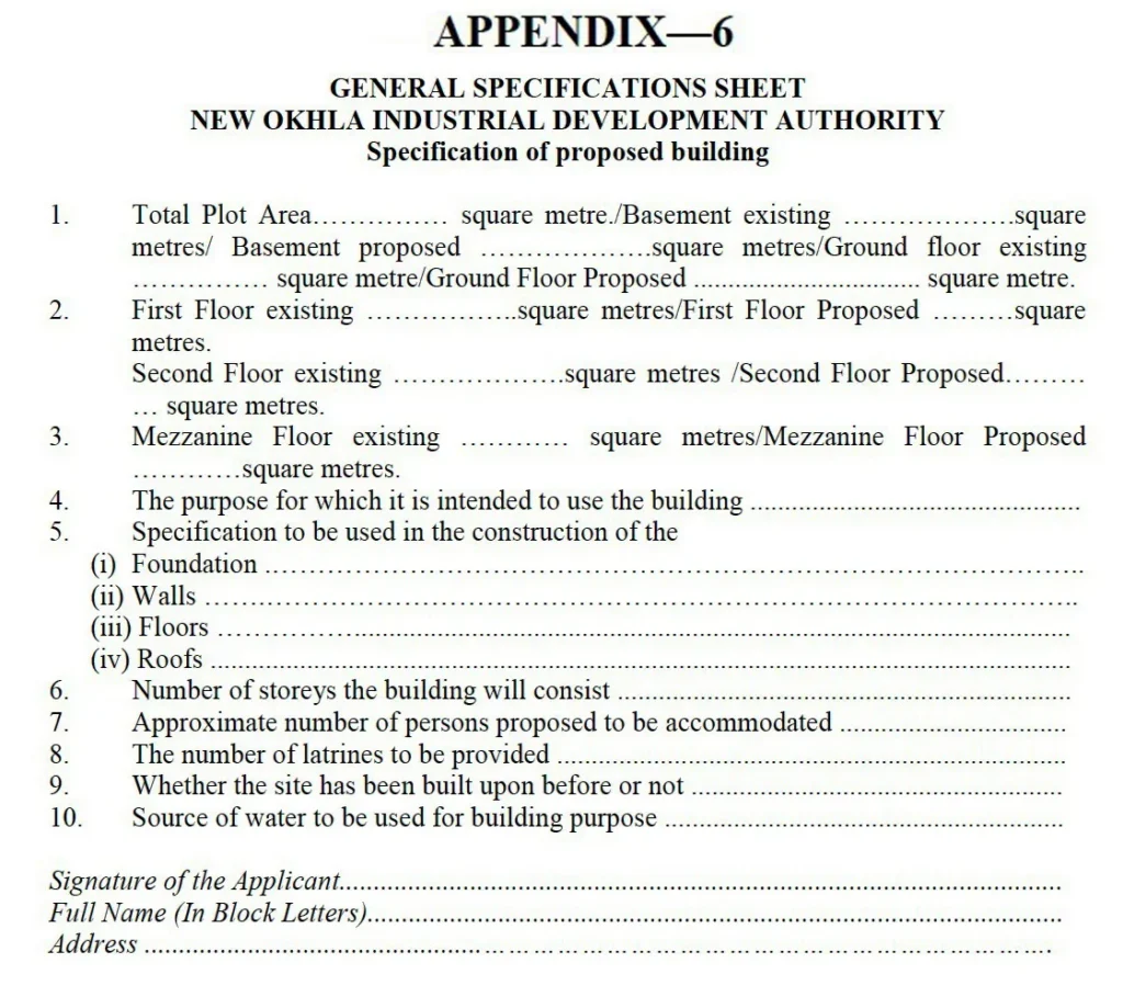 APPENDIX SIX