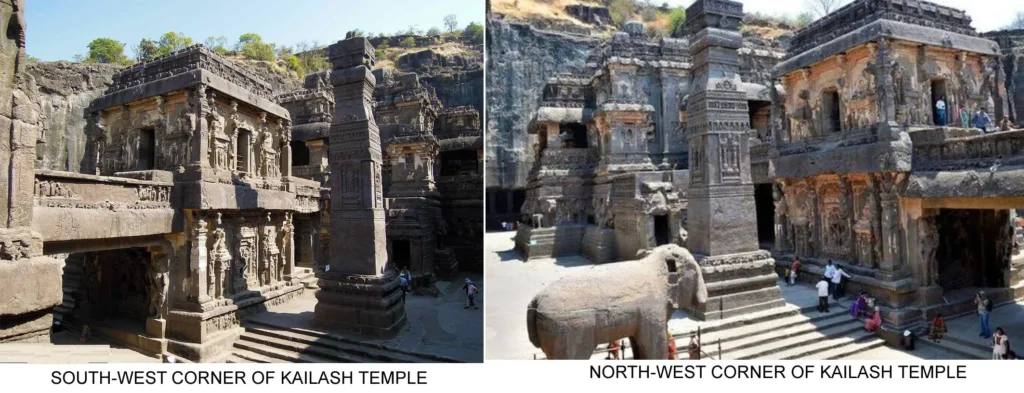 CORNER OF KAILASH TEMPLE
