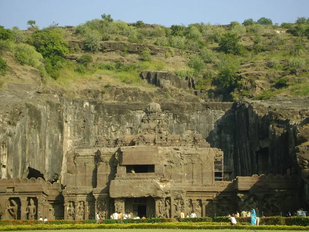 ENTRANCE OF KAILASH TEMPLE