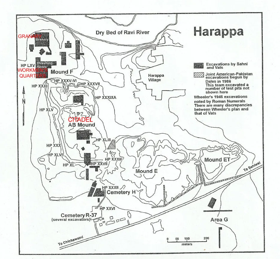 harappa city plan