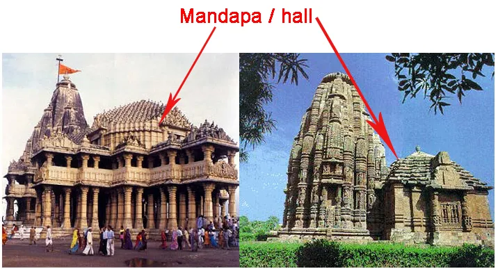 MANDAPAS OR HALLS
