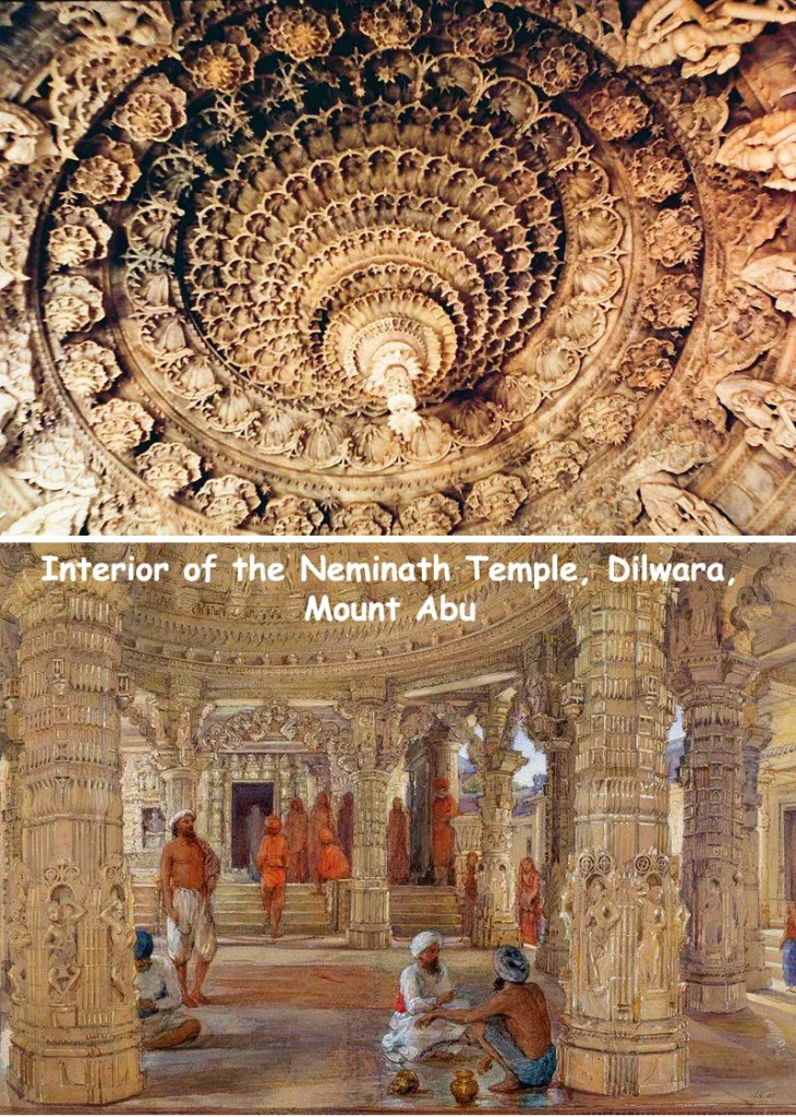 PLAN OF THE DERWARA TEMPLES TWO