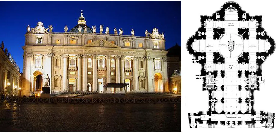 ST. PETER'S BASILICA IN ROME