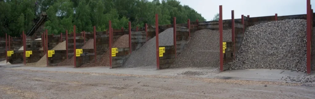 STORAGE OF AGGREGATES