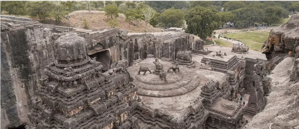 THE MAIN TEMPLE OF KAILASH