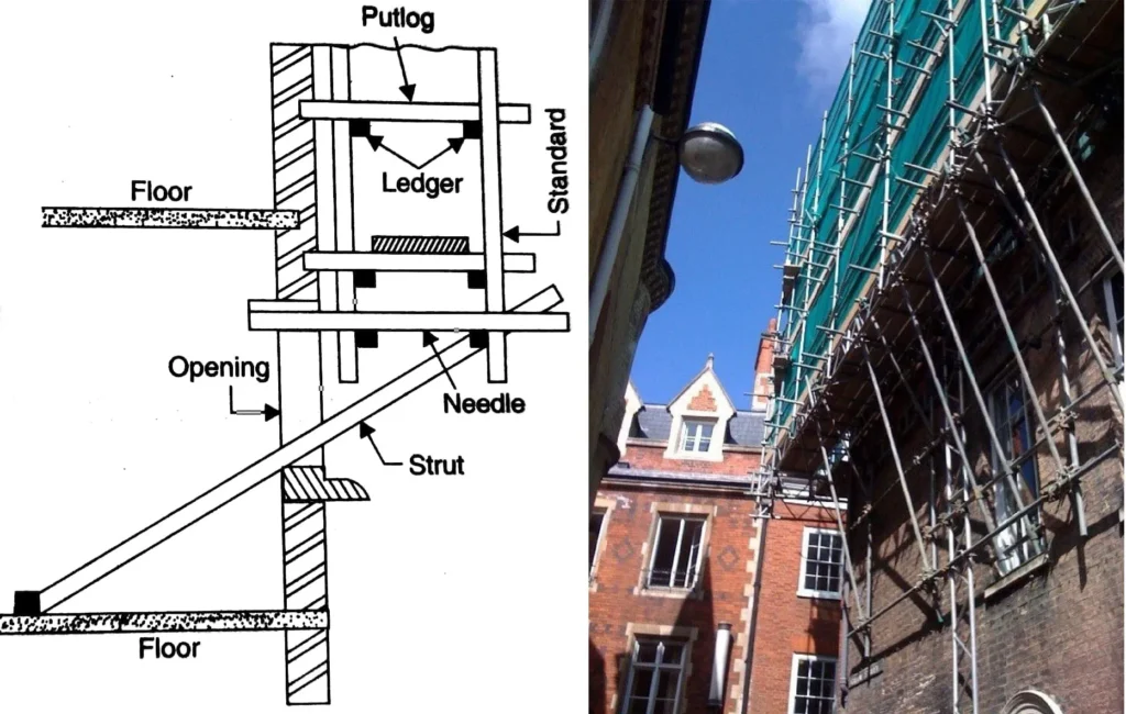 CANTILEVER SCAFFOLDING