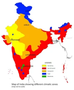 CLIMATIC ZONES IN INDIA