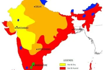 CLIMATIC ZONES IN INDIA