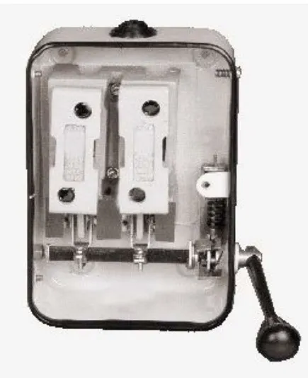 DPIC (DOUBLE POUBLE POLE IRON CLAD) MAIN SWITCH