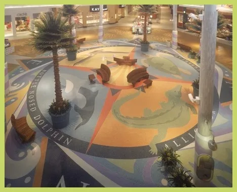 TERRAZZO AND MOSAIC FLOORING