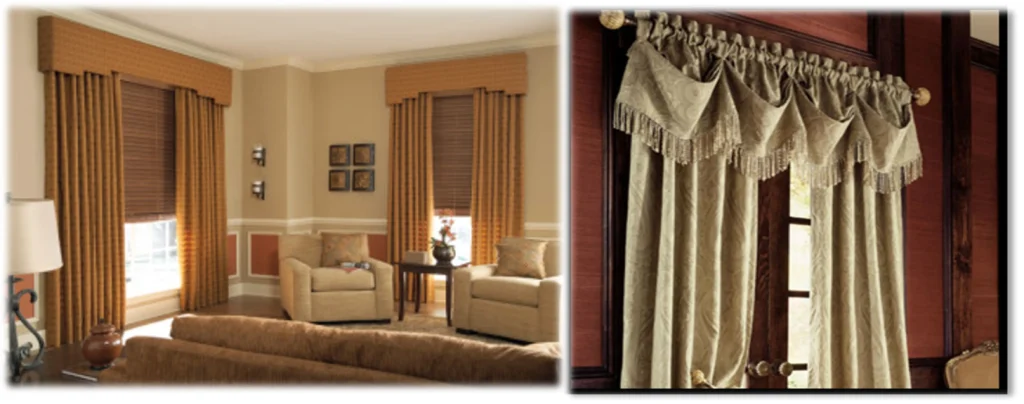 VARIOUS TYPES OF MATERIAL USED AS CURTAIN