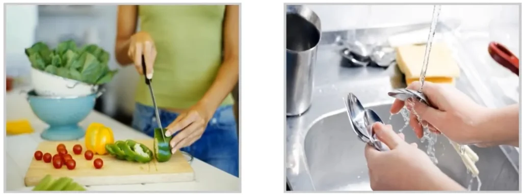 WORKER ANTHROPOMETRICS IN KITCHEN