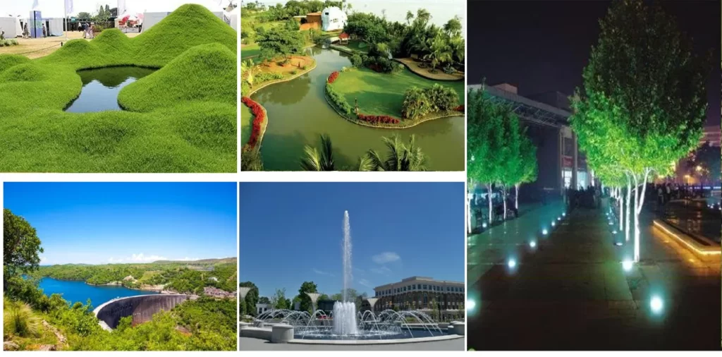 ELEMENTS OF MAN MADE LANDSCAPE