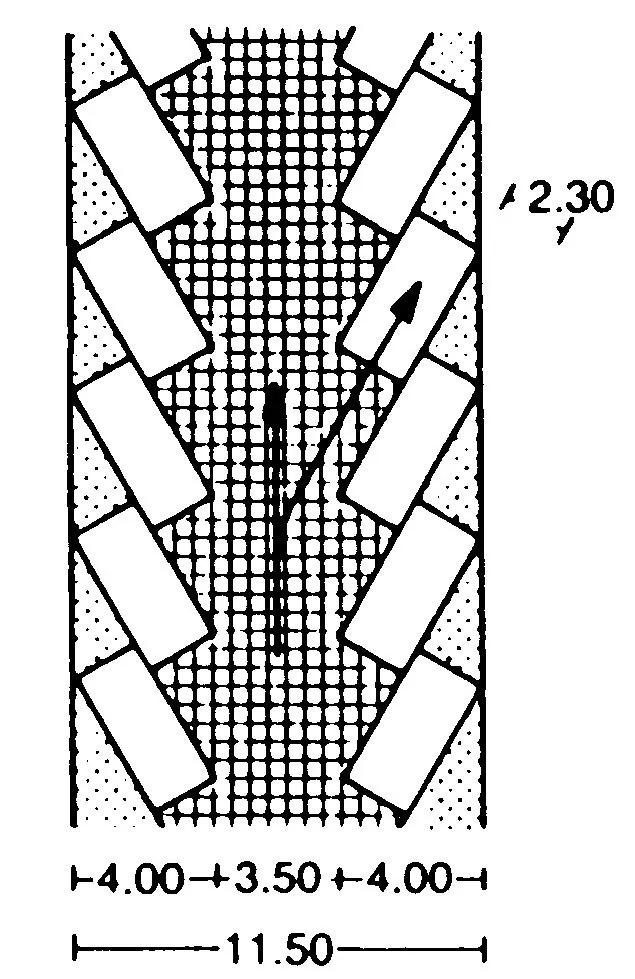 FIGURE TWO FOR OBLIQUE PARKING