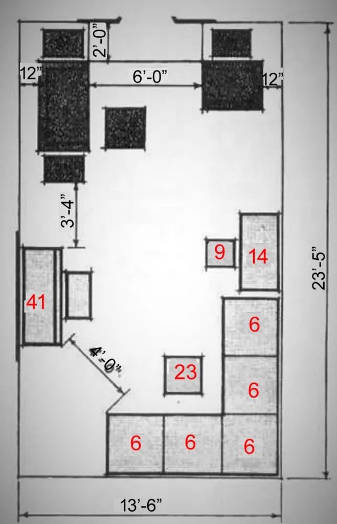 FURNITURE ARRANGEMENTS THIRTY