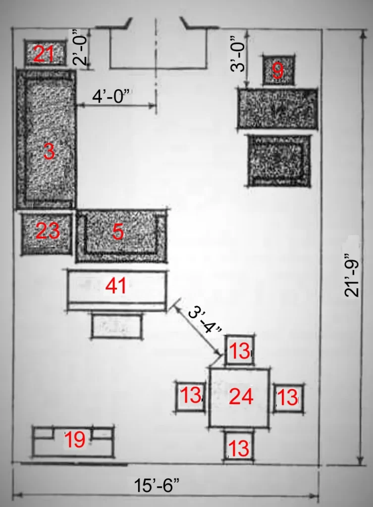 FURNITURE ARRANGEMENTS THIRTY ONE