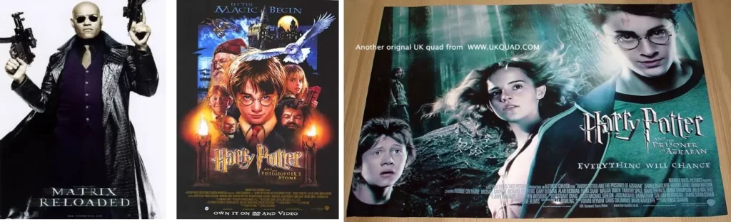 LIGHTING ON MOVIE POSTERS