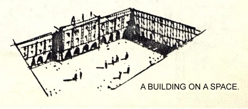 RELATION BETWEEN BUILDING AND SPACE TWO