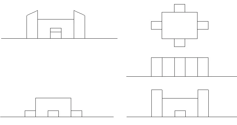 RELATIONSHIP (PLAN ELEVATION AND SECTION) BEYOND THE PHYSICAL ONE