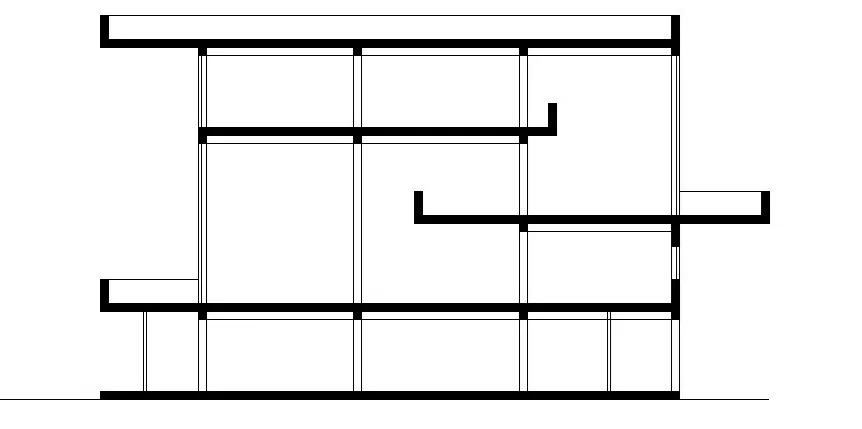RELATIONSHIP (PLAN ELEVATION AND SECTION) BEYOND THE PHYSICAL TWO