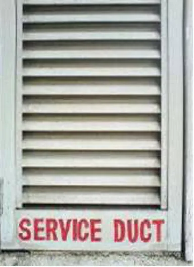 SERVICE DUCTS OR SHAFTS