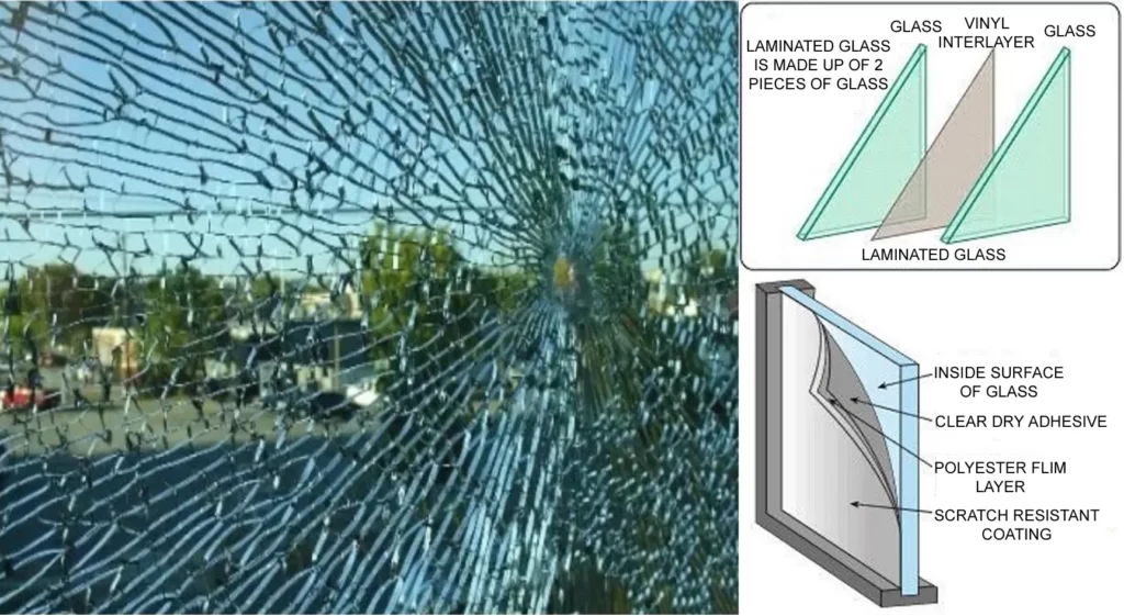 SHATTERPROOF GLASS