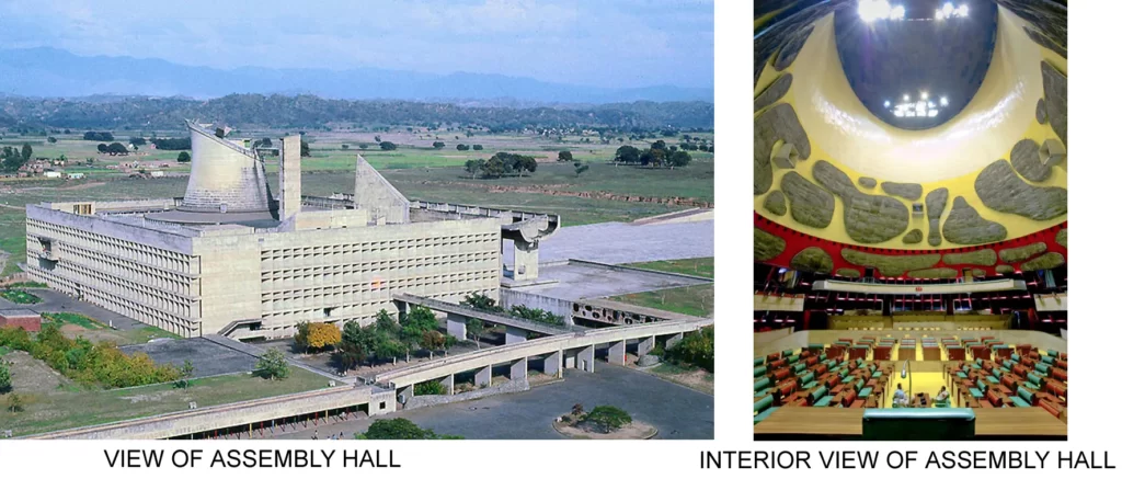 THE ASSEMBLY HALL AT CHANDIGARH ONE