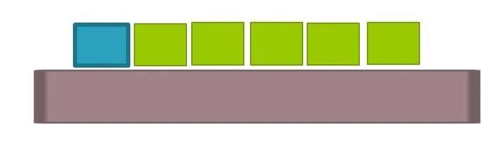 LIFT ARRANGEMENT FOR SIX CAR LIFT CORE ONE