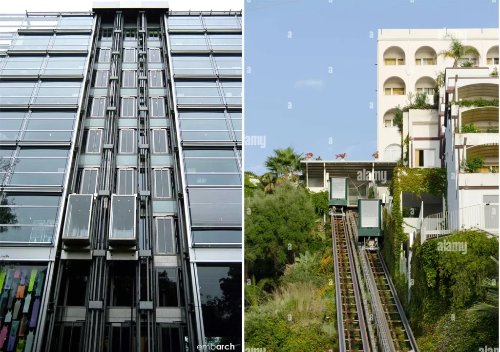 OUTDOOR ELEVATOR (INCLINED ELEVATOR)