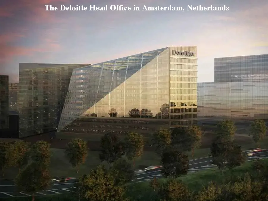 DELOITTE HEAD OFFICE IN AMSTERDAM, NETHERLANDS