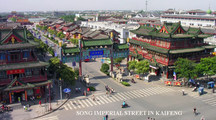 SONG IMPERIAL STREET IN KAIFENG