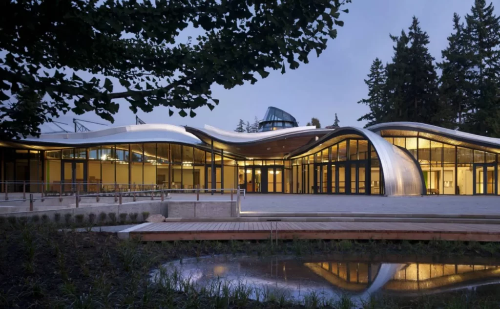 THE VANDUSEN BOTANICAL GARDEN VISITOR CENTRE