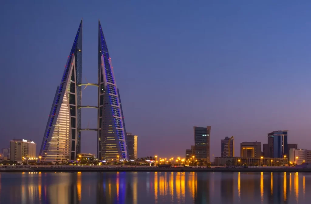 BAHRAIN WORLD TRADE CENTER IN MANAMA, BAHRAIN