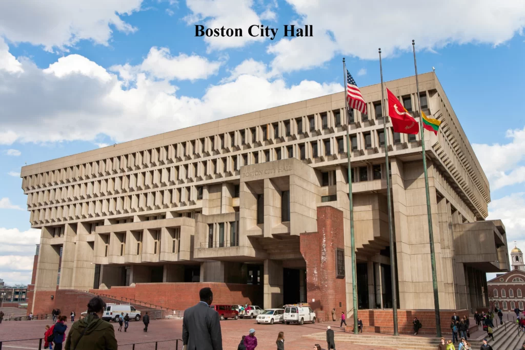 BOSTON CITY HALL, USA