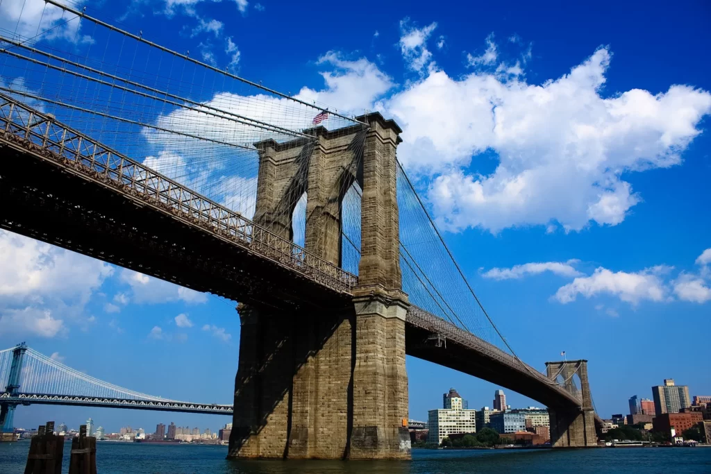 BROOKLYN BRIDGE IN NEWYORK CITY, USA