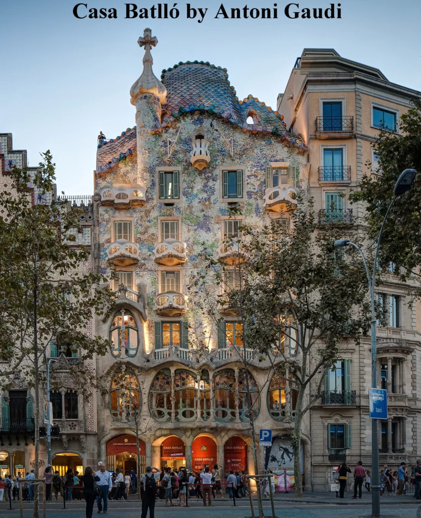 CASA BATLLO BY ANTONI GAUDI