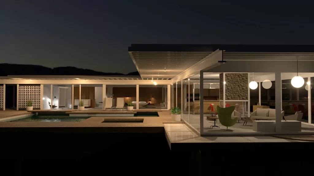 CASE STUDY HOUSE 22 BY PIERRE KOENIG