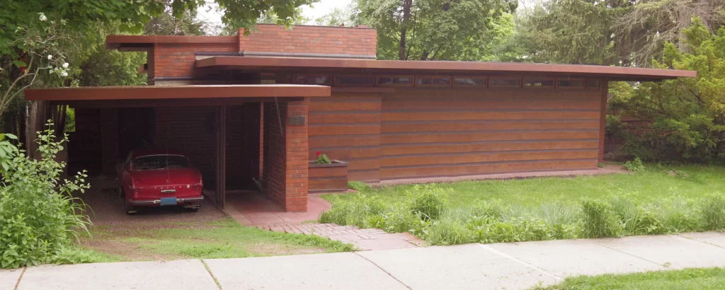 HERBERT AND KATHERINE JACOBS FIRST HOUSE, MADISON, WISCONSIN