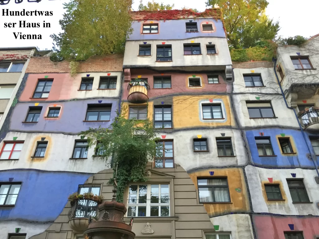HUNDERTWASSER HAUS IN VIENNA