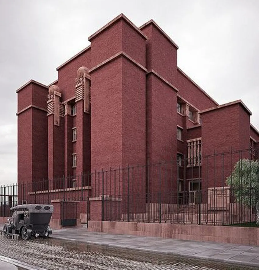 LARKIN BUILDING, BUFFALO, NEW YORK