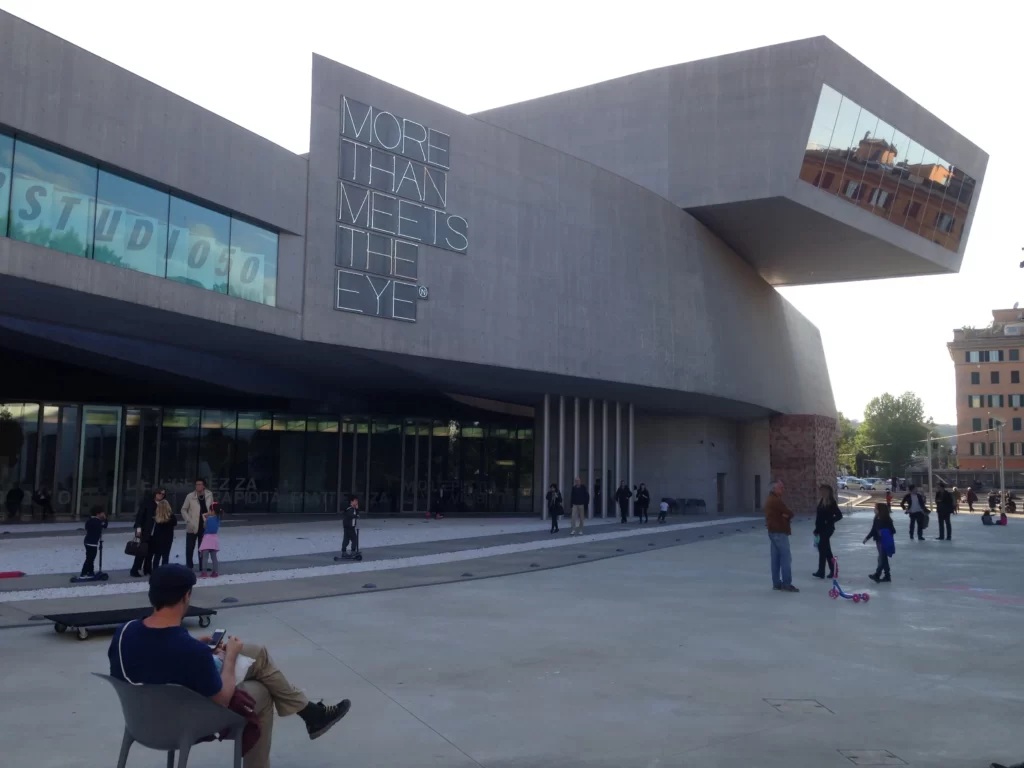 MAXXI MUSEUM IN ROME, ITALY